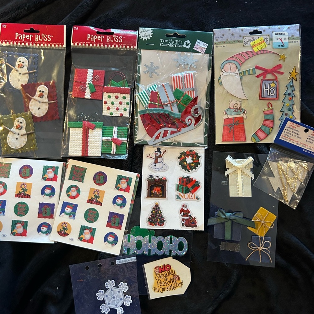 Festive Holiday Embellishments Set